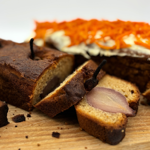 Afbeelding Stoofperencake per plak